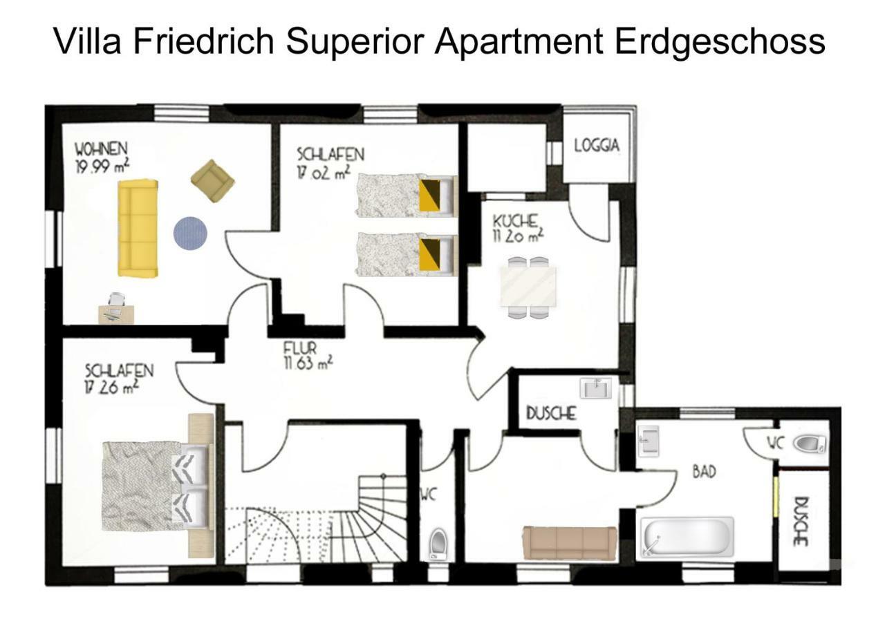 Villa Friedrich Bayreuth Exteriér fotografie